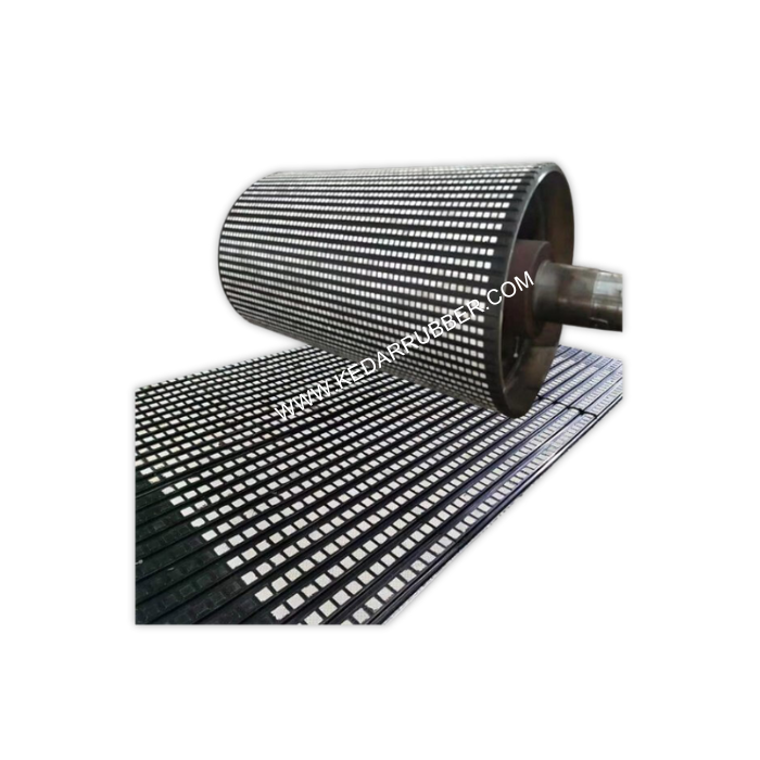Ceramic Embedded Pulley Lagging Sheet
