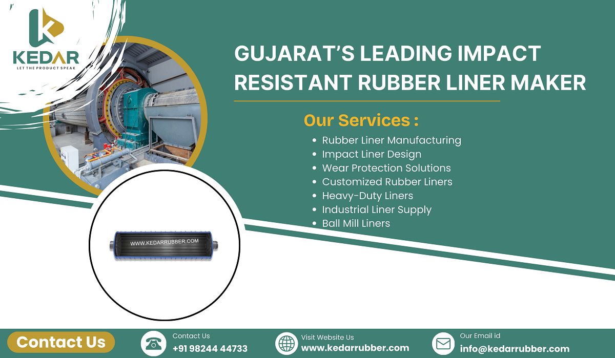 gujarat’s leading impact resistant rubber liner maker in india ahmedabad