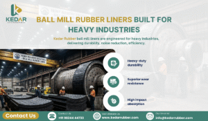 ball mill rubber liners built for heavy industries in india