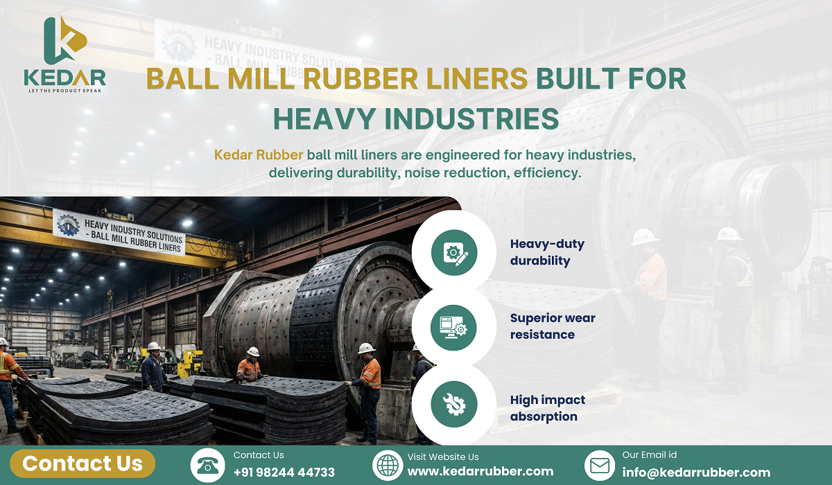 ball mill rubber liners built for heavy industries in india