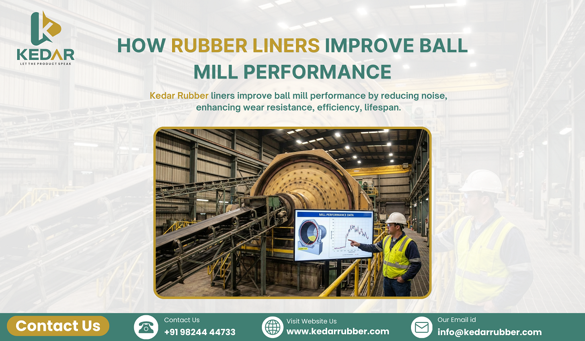 how rubber liners improve ball mill performance in india