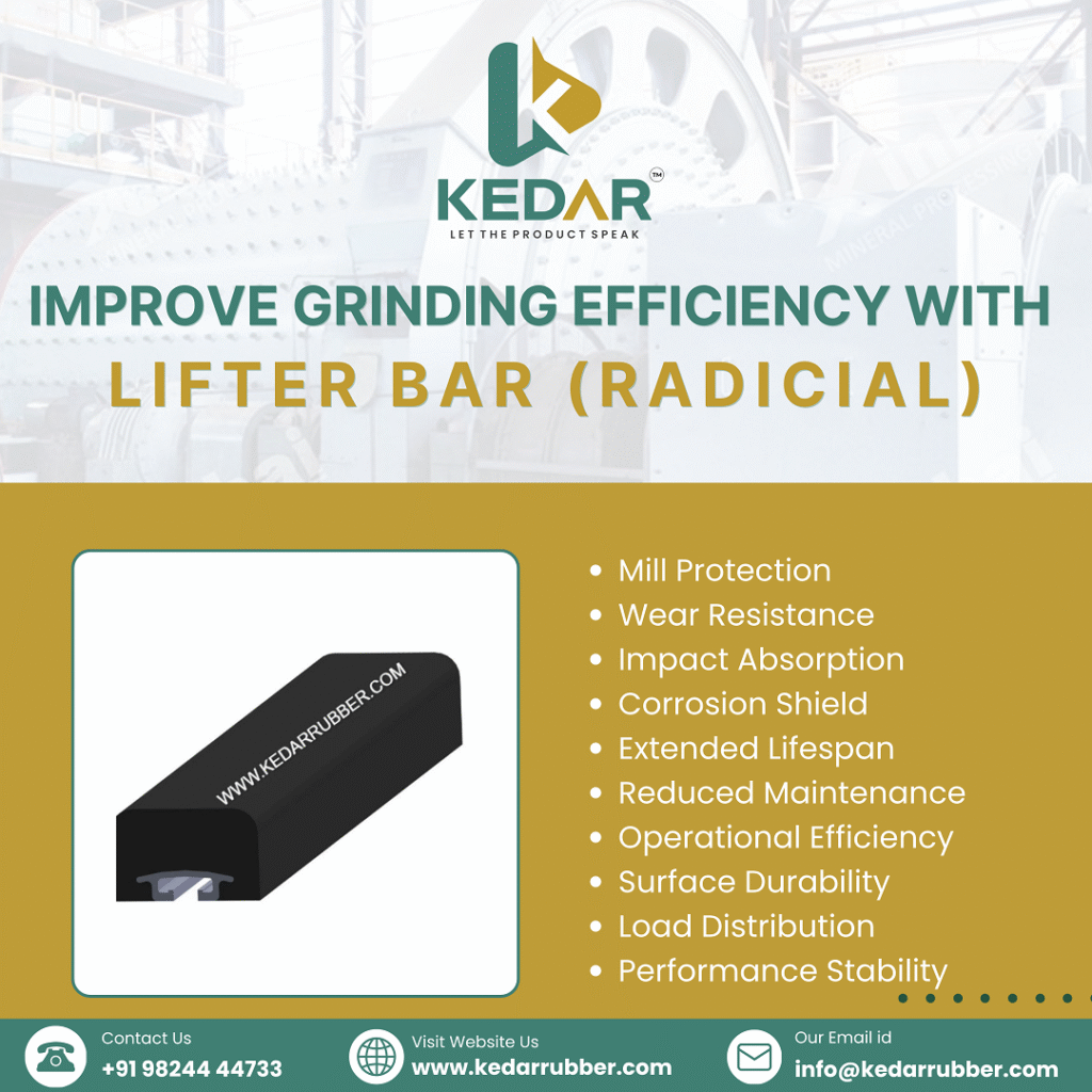 enhance material flow using radial lifter bars