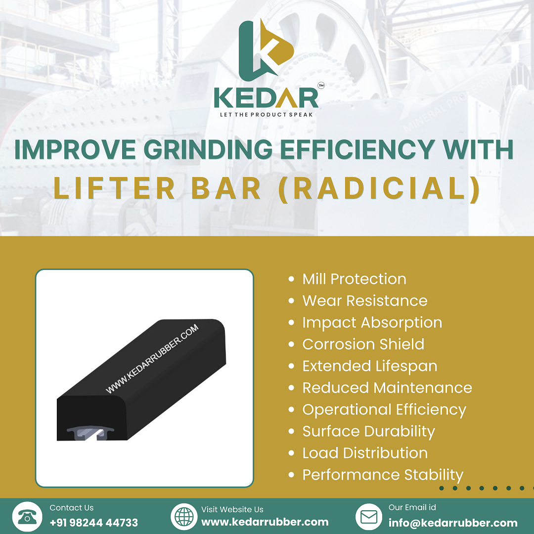 enhance material flow using radial lifter bars