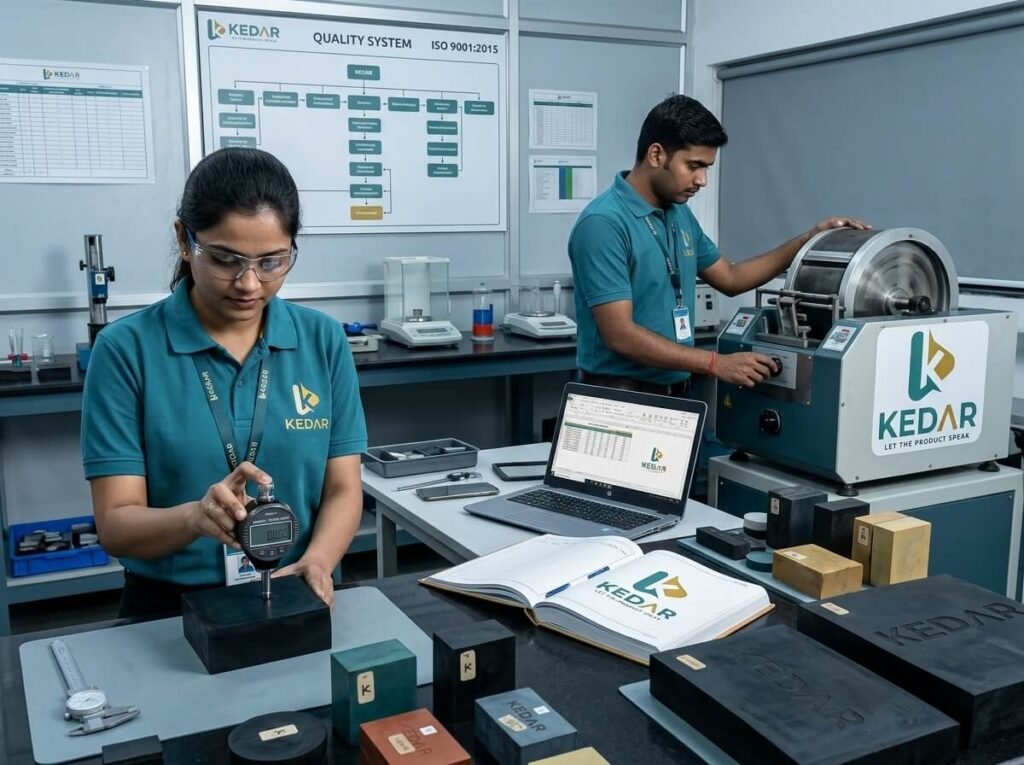 kedar rubber lab test