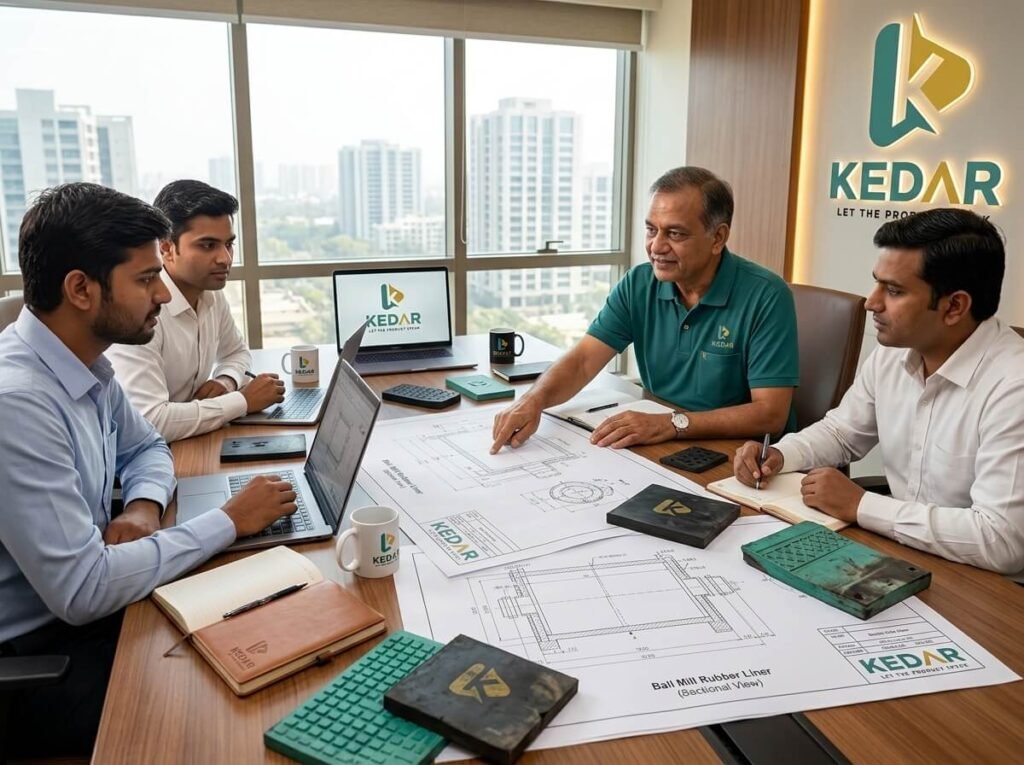 kedar rubber team meeting
