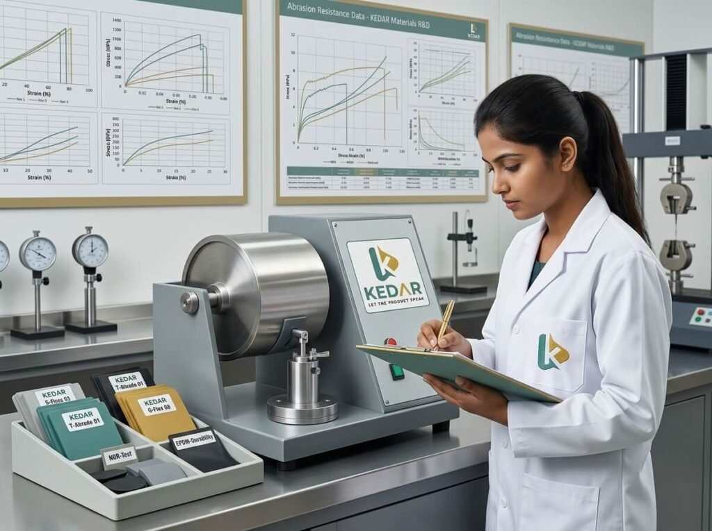 kedar rubber lab testing