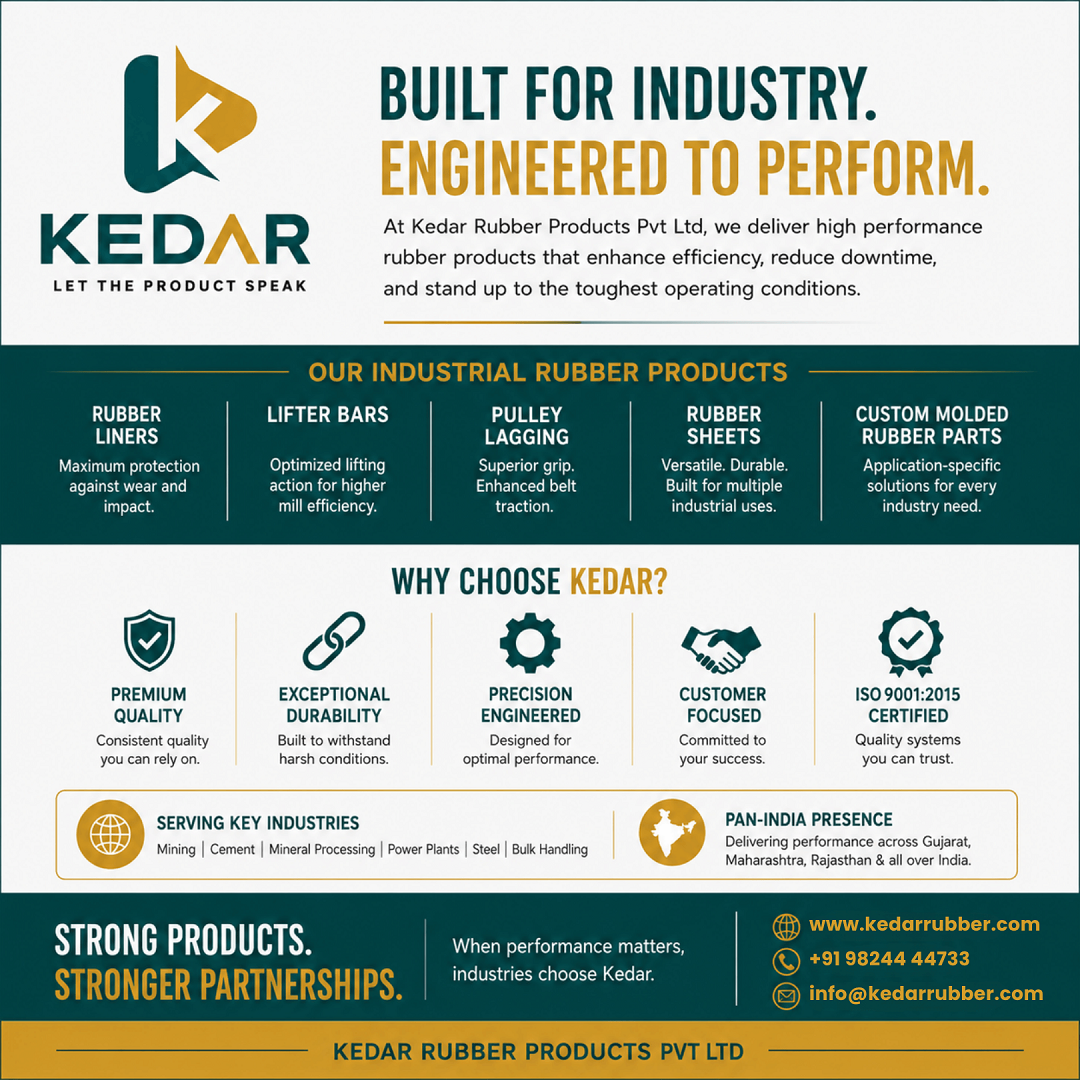 high impact rubber products for industrial efficiency